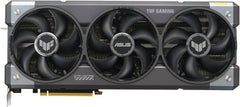 ASUS TUF Gaming GeForce RTX 5090 OC Edition Graphics Card featuring 32GB GDDR7 (512-bit), 2550 MHz boost clock, 21,760 CUDA cores, and PCIe 5.0 support.