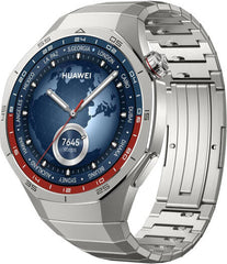 HUAWEI Watch GT 5 Pro, 46mm smartwatch with 1.43" AMOLED 326 PPI display, 14-day battery life, pro-level sports features, health tracking, Bluetooth 5.2, compatible with iOS and Android, titanium finish