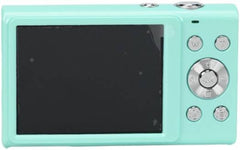 PROMAGE 4K Digital Camera, 48MP, 16x Zoom, Autofocus, 2.7″ Screen, LED Light, Supports up to 128GB, Green.