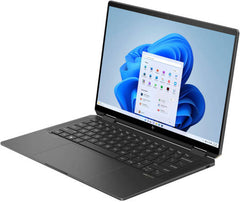 HP Spectre x360 2-in-1 Laptop, 14" 3K OLED Touchscreen Display, Intel Core Ultra 7 155H, 16GB RAM, 512GB SSD, Intel Arc Graphics, Backlit Keyboard, Windows 11, Black.