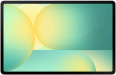 Samsung Galaxy Tab S10 FE, 10.9" WUXGA+ TFT display, Exynos 1580 chipset, 8GB RAM, 128GB storage, Xclipse 540 GPU, includes S-Pen, 5G connectivity, 8000mAh battery, in Silver.