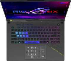 ASUS ROG Strix G16 G614FM Gaming Laptop, 16" WUXGA IPS Display, AMD Ryzen 9 9955HX, 16GB RAM, 1TB SSD, GeForce RTX 5060 8GB GPU, English Keyboard, Windows 11, Eclipse Gray.