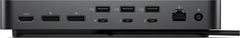 Dell WD25 Pro Dock – Black, featuring 2× DisplayPort 1.4 (up to 6K at 60Hz), 4× USB-A 3.2 Gen 2, 2.5 GbE RJ45, 1× HDMI 2.1, 1× USB-C 3.2 Gen 2 with DisplayPort, and 1× USB-C 3.2 Gen 2 port