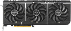 ASUS Prime Radeon RX 9070 OC Edition Graphics Card — 16GB GDDR6, PCIe 5.0, HDMI/DisplayPort 2.1, 2.5-slot design, axial-tech fans with dual ball bearings, dual BIOS, and ASUS GPU Guard.