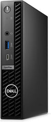 Dell OptiPlex 7020 Micro Form Factor Desktop – Intel Core i7-14700T vPro, 16GB RAM, 512GB SSD, Intel UHD Graphics 770, English KB216 Keyboard with MS116 Mouse, FreeDOS, Black