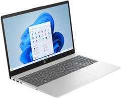 HP 15-fd0150wm Laptop, 15.6" FHD IPS Display, Intel Core i5-1334U, 8GB RAM, 512GB SSD, Intel Iris Xe Graphics, English Keyboard, Windows 11 Home, Natural Silver