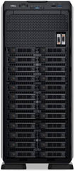 Dell PowerEdge T550 tower server with an Intel Xeon Silver 4310 processor (2.1GHz), 8GB RDIMM memory, 300GB SATA read-intensive SSD (6Gbps), 3.5-inch chassis supporting up to eight drives, iDRAC9 Enterprise, and redundant dual 800W power supplies.