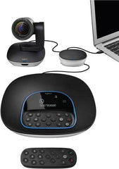 Logitech Group USB HD Video and Audio Conferencing System for Big Meeting RoomsLogitech Group USB HD Video and Audio Conferencing System for Big Meeting Rooms