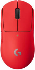 Logitech G Pro X Superlight Wireless Mouse – 2.4 GHz connection, 40 G acceleration, HERO sensor with up to 25,600 DPI, 70 hours of battery life, 5 programmable buttons, compatible with Windows and Mac, in red.