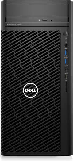 Dell Precision 3660 Tower Workstation Desktop PC – Intel Core i7-13700K vPro Processor, 128GB RAM, 1TB SSD + 2TB HDD, NVIDIA T1000 8GB Graphics, Windows 11 Pro, Black