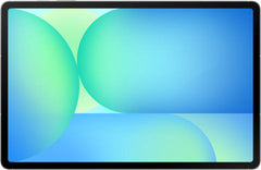 Samsung Galaxy Tab S10 FE, 10.9" WUXGA+ TFT display, Exynos 1580 chipset, 12GB RAM, 256GB storage, Xclipse 540 GPU, includes S-Pen, 5G connectivity, 8000mAh battery, in Gray.