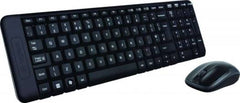 Logitech MK220 Wireless Keyboard and Mouse Combo (Black) EN-AR