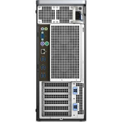Dell Precision 7820 tower workstation with Intel Xeon Silver 4210R 2.2GHz processor, 64GB RAM (4×16GB), 256GB 2.5" SATA SSD plus 2TB 7,200 RPM HDD, NVIDIA Quadro T1000 GPU, running Windows 10 Pro.