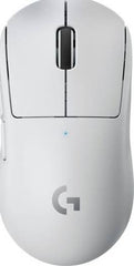 Logitech G Pro X Superlight Wireless Mouse – 2.4 GHz connection, 40 G acceleration, HERO optical sensor with up to 25,600 DPI, 70-hour battery life, 5 programmable buttons, compatible with Windows and Mac, in white.