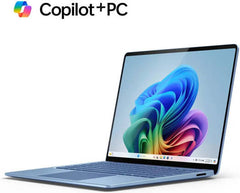Microsoft Surface Copilot+ PC 7th Edition Laptop, 13.8" HDR Touchscreen Display, Qualcomm Snapdragon X Elite Processor, 16GB RAM, 512GB SSD, Qualcomm Adreno Graphics, English Keyboard, Windows 11, Sapphire