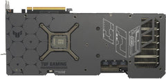 ASUS TUF Gaming Radeon RX 7900 XT OC Graphics Card featuring 20GB GDDR6 (320-bit), 20 Gb/s memory speed, 2535 MHz boost clock, 5376 stream processors, PCIe 4.0, with HDMI 2.1 and DisplayPort 2.1 outputs.