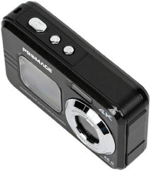 PROMAGE 4K waterproof digital camera in black, featuring 48MP photo resolution, dual screens (2.8″ rear and 1.7″ front), 16× digital zoom, autofocus, anti-shake, IP68 rating, and support for up to 256GB TF cards.