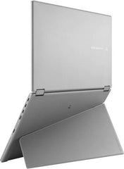 ASUS ZenScreen Duo OLED MQ149CD Foldable Portable Monitor featuring dual 14" OLED screens, FHD resolution, 60Hz refresh rate, 1ms (GtG) response time, and 1073.7 million color display.
