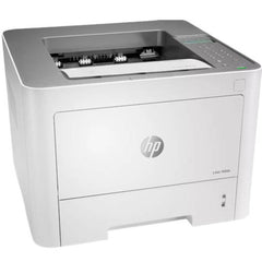 HP 408DN Laserjet Monochrome Printer, 40ppm Print Speed Black, 1500-3500 Pages Monthly Duty Cycle, 1200 DPI, USB 2.0 Port, Built In Gigabit Ethernet, 150 Sheets Output Capacity, White