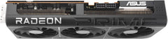 ASUS Prime Radeon RX 9070 OC Edition Graphics Card — 16GB GDDR6, PCIe 5.0, HDMI/DisplayPort 2.1, 2.5-slot design, axial-tech fans with dual ball bearings, dual BIOS, and ASUS GPU Guard.