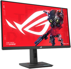 ASUS ROG Strix XG27ACS Gaming Monitor – 27" WQHD Fast IPS display, 180Hz refresh rate, 1ms (GtG) response time, USB Type-C connectivity, NVIDIA G-Sync and AMD FreeSync support, Black.