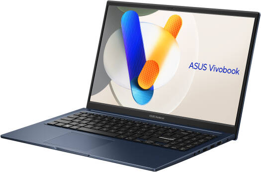 ASUS Vivobook 15 X1504VA Laptop, 15.6" FHD 60Hz Display, Intel Core i5-1335U Processor, 8GB RAM, 512GB SSD, Intel UHD Graphics, English-Arabic Keyboard, Windows 11 Home, Quiet Blue.