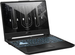 ASUS TUF Gaming A15 FA506NC Laptop, 15.6" FHD IPS 144Hz Display, AMD Ryzen 5 7535HS Processor, 16GB RAM, 512GB SSD, NVIDIA GeForce RTX 3050 4GB Graphics, English-Arabic Keyboard, Windows 11, Black.
