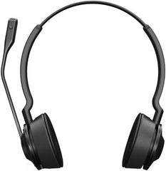 Jabra Engage 55 MS Stereo USB-A Headset, Robust & Flexible USB Adapter, Safetone 2.0 Hearing Protection, 150m Wireless Range, Noise Cancelling Mic, MS Teams & Zoom Certification, Black