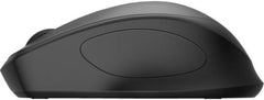 HP 280 Silent Wireless Mouse – black design, 1200 DPI optical sensor, AES 128-bit encryption, and up to 18 months of battery life on a single battery.