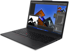 Lenovo ThinkPad T16 Gen 3 Laptop – 16" WUXGA IPS Display, Intel Core Ultra 7 155U Processor, 16GB RAM, 512GB SSD, Intel Integrated Graphics, Backlit English-Arabic Keyboard, Windows 11 Pro, Black | Model: 21MN000DGR