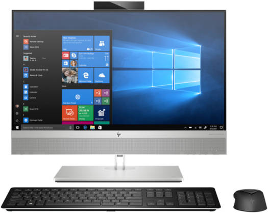 HP EliteOne 800 G6 24 All-in-One Customizable PC – 23.8" Non-Touch Display, 10th Gen Intel Core i5-10500 Processor, 8GB RAM, 512GB SSD, Windows 10, USB English Black Wired Keyboard & HP Wired Black Mouse | Model: 9JE84AV