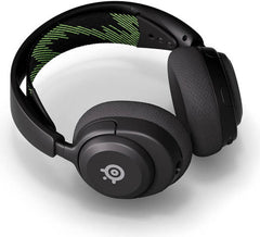 SteelSeries Arctis Nova 4X Wireless Multi-Platform Gaming Headset with 360° spatial audio, high-speed 2.4GHz wireless, up to 36 hours of battery life, USB-C connectivity, ClearCast Gen 2 microphone, compatible with Xbox Series X|S, PC, and PS5, in black.