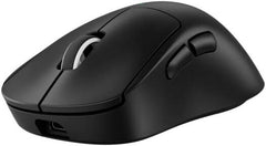 Logitech PRO X Superlight 2 DEX LIGHTSPEED Wireless Gaming Mouse featuring HERO 2 sensor with up to 44,000 DPI, 8 kHz polling, ultra-responsive optical precision, and up to 95-hour battery life — Black.