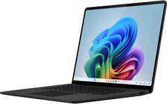 Microsoft Surface Laptop 7th Edition Copilot+ PC – 15" PixelSense Flow 120Hz Touch Display, Qualcomm Snapdragon X Elite Processor, 32GB RAM, 1TB SSD, Qualcomm Adreno GPU, English Keyboard, Windows 11, Black