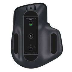 Logitech MX Master 3S Wireless Mouse featuring ultra-fast scroll wheel, 7-button control, 8000 DPI precision, silent clicks, USB-C charging, Bluetooth connectivity, and up to 10m wireless range in Graphite.