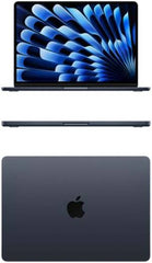 Apple MacBook Air 15.3" Laptop – Liquid Retina Display, Apple M2 Chip with 8-Core CPU, 10-Core GPU, and 16-Core Neural Engine, 16GB RAM, 1TB SSD, macOS, English Keyboard, Midnight | Model: MQTM3
