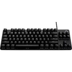 Logitech G413 TKL SE Mechanical Gaming Keyboard, Tactile Switches, Durable PBT Keycaps, USB 2.0 Connection, White Backlit Keys, 12 FN Media Controls, English Layout, Black