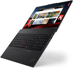 Lenovo ThinkPad T16 Gen 3 Laptop – 16" WUXGA IPS Display, Intel Core Ultra 7 155U Processor, 16GB RAM, 512GB SSD, Intel Integrated Graphics, Backlit English-Arabic Keyboard, Windows 11 Pro, Black | Model: 21MN000DGR