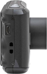 Kodak PIXPRO FZ45 digital camera in black, featuring a 16.35MP sensor, 4× optical zoom, 2.7-inch LCD, multiple shooting modes, face and pet detection, and digital image stabilization.