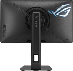 ASUS ROG Strix XG27ACDMS Gaming Monitor with 27" QD-OLED QHD display, 280Hz refresh rate, 0.03ms (GtG) response time, and support for NVIDIA G-Sync and AMD FreeSync Premium Pro.