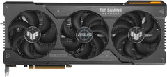 ASUS TUF Gaming Radeon RX 7900 XT OC Graphics Card featuring 20GB GDDR6 (320-bit), 20 Gb/s memory speed, 2535 MHz boost clock, 5376 stream processors, PCIe 4.0, with HDMI 2.1 and DisplayPort 2.1 outputs.