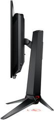 ASUS ROG Swift PG27UCDM Gaming Monitor with 27" QD-OLED 4K UHD display, 240Hz refresh rate, 0.03ms (GtG) response time, and support for AMD FreeSync Premium Pro and NVIDIA G-SYNC — Black.