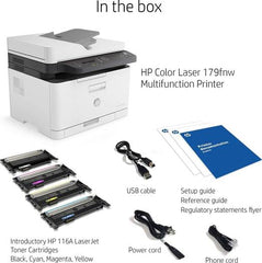 HP Color Laser 179Fnw Wireless All-in-One Laser Printer with Mobile Printing and Built-In Ethernet Connectivity