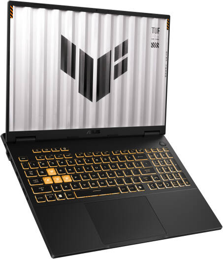 ASUS TUF Gaming A16 FA608PP Laptop, 16" WQXGA 165Hz IPS Display, AMD Ryzen 9 8940HX, 16GB RAM, 1TB SSD, GeForce RTX 5070 8GB GPU, English-Arabic Keyboard, Windows 11, Gray.