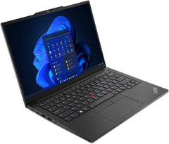 Lenovo ThinkPad E14 Gen 5 Laptop – 14" WUXGA IPS Display, Intel Core i7-1355U Processor, 16GB RAM, 512GB SSD, NVIDIA GeForce MX550 2GB GDDR6 Graphics, Backlit English-Arabic Keyboard, FreeDOS, Graphite Black | Model: 21JK009AGR-16G