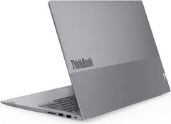 Lenovo ThinkBook 16 Gen 6 Laptop – 16" WUXGA Display, Intel Core i7-13700H Processor, 16GB RAM (2x8GB), 512GB SSD, Intel Iris Xe Graphics, English Keyboard, FreeDOS, Arctic Grey | Model: 21KH00E8AK