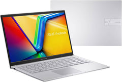 ASUS Vivobook 15 Laptop – 15.6" Full HD Display, Intel Core™ i3-1315U, 8GB RAM, 512GB SSD, Intel® UHD Graphics, US English Keyboard, FreeDOS, Cool Silver (Model: A1504VA-BQ1769)