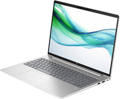 HP ProBook 460 G11 Laptop, 16" WUXGA Display, Intel Core Ultra 7, 16GB RAM, 512GB SSD, Intel Arc Graphics, Backlit KB, FreeDOS, Pike Silver