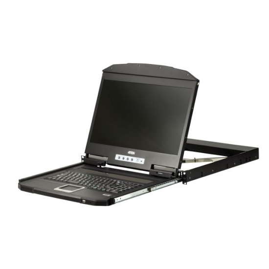 ATEN CL3700NW 1U Short Depth USB HDMI Single Rail Full