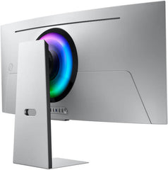 SAMSUNG G855D Odyssey G8 34" OLED Smart Gaming Monitor, UWQHD, 175Hz, 0.03ms (GtG), AMD FreeSync Premium Pro & G-Sync, Silver | LS34DG852SMXUE